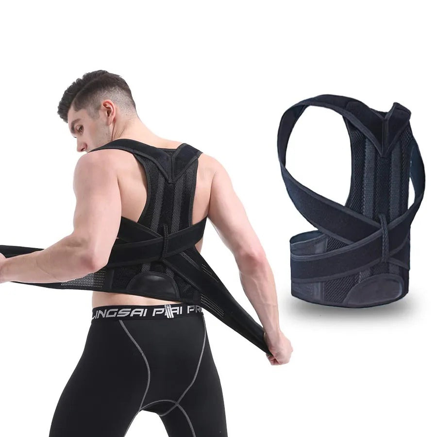Posture Corrector Belt Adjustable Back Pain Relief
