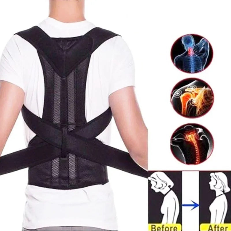 Posture Corrector Belt Adjustable Back Pain Relief