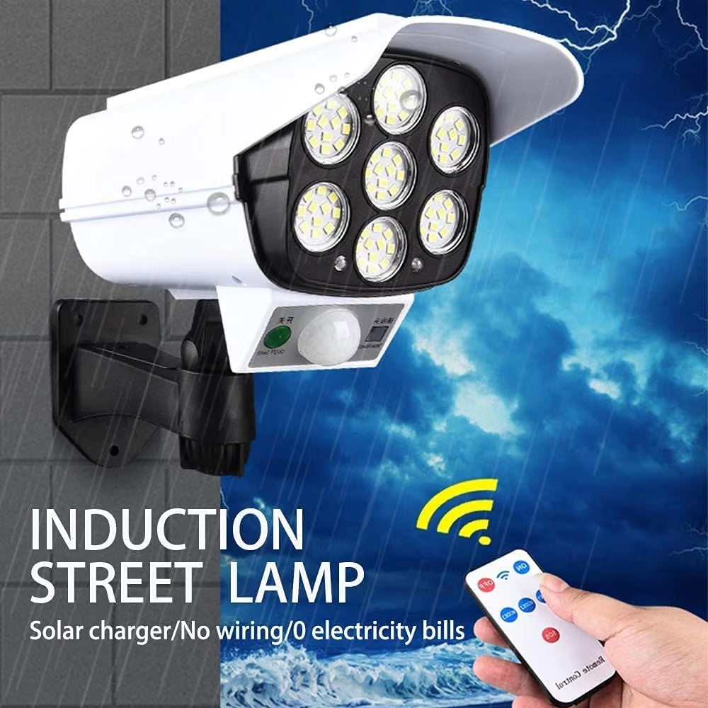 Camera Solar Light Human Body Induction Lamp Solar Light