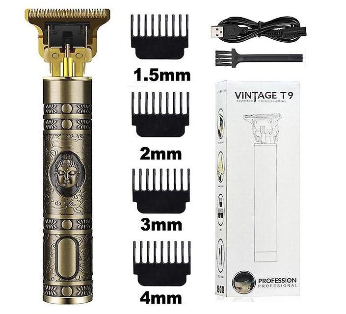 Vintage T9 Electric Cordless Hair Cutting Machine Professional Hair Barber Trimmer