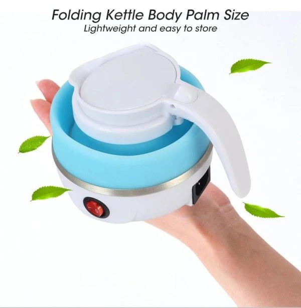 600ML Travel Collapsible, Portable, Foldable Electric Kettle