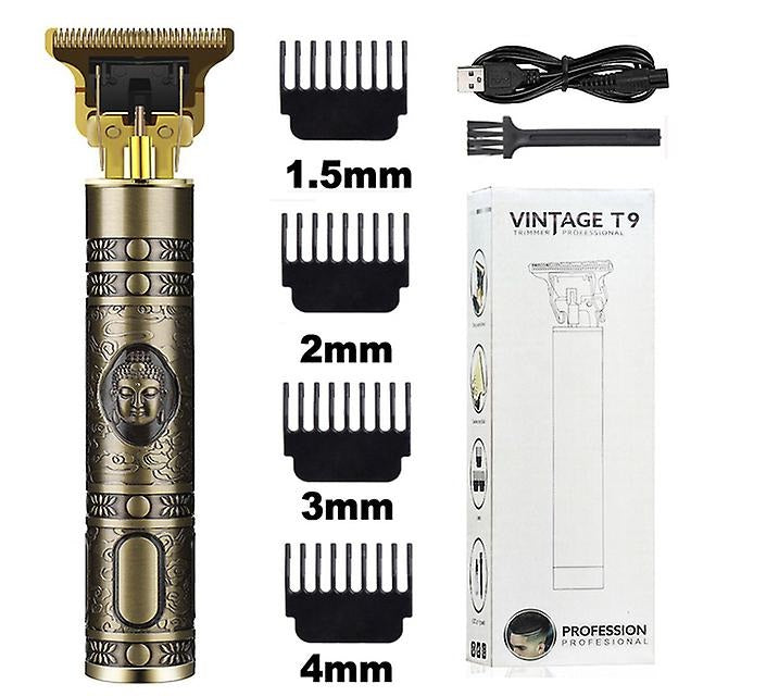 Vintage T9 Electric Cordless Hair Cutting Machine Professional Hair Barber Trimmer