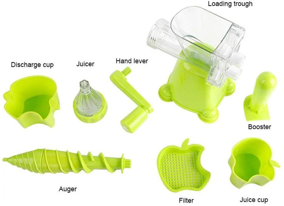 Multifunctional Hand Juicer Machine Manual Juice Extractor