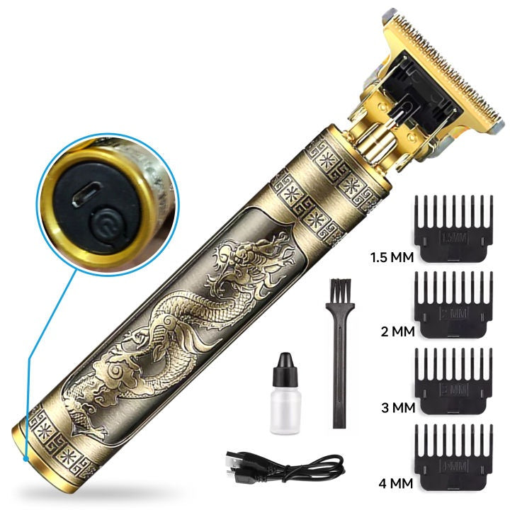 Vintage T9 Electric Cordless Hair Cutting Machine Professional Hair Barber Trimmer