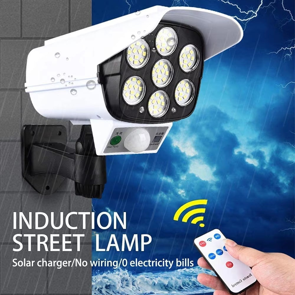 Camera Solar Light Human Body Induction Lamp Solar Light