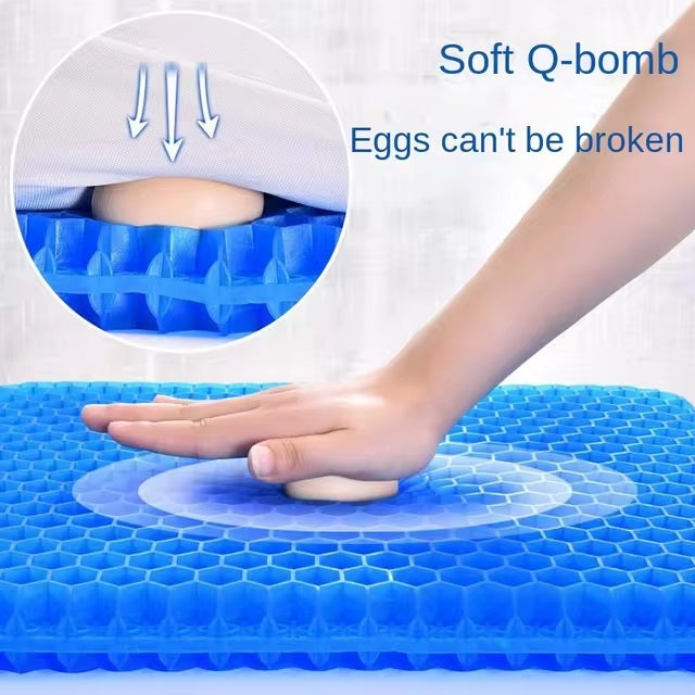 Silicone Gel Sitter Flax Egg Seat Cushion Soft
