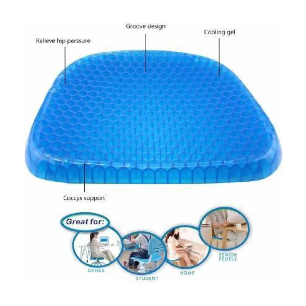 Silicone Gel Sitter Flax Egg Seat Cushion Soft