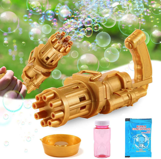 8-Hole Electric Bubble Gun Gatling Bubble Machine