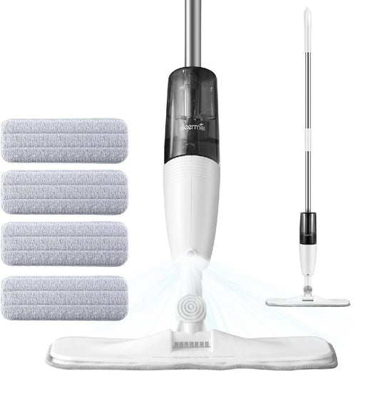 360 Rotating Water Spray Mop For Floor Cleaning Wet And Dry Spray