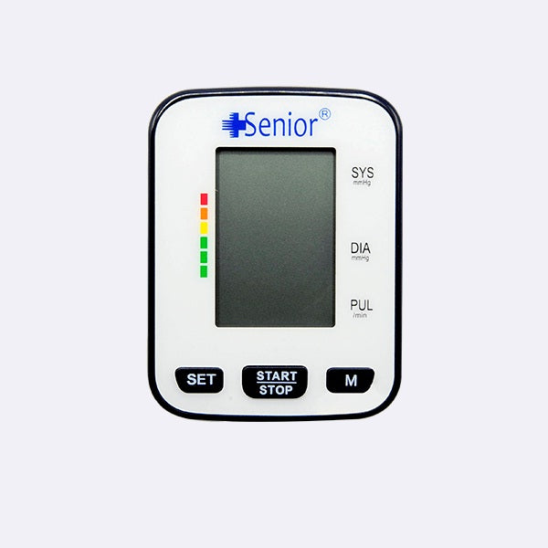 Senior Digital Automatic Wrist Blood Pressure Monitor With High and Low BP Indicator And Pulse Measurement