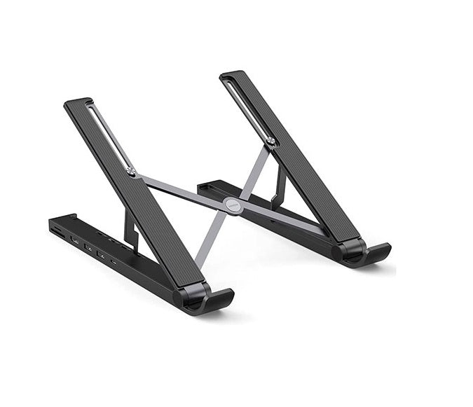 Portable Foldable Laptop Holder Riser Computer Stand Compatible with Laptop  Tablet