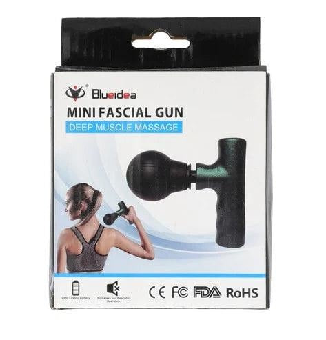 Blueide Mini Fascial Gun Deep Muscle Massager Mini Head and Face Massager Portable Suitable For Gym Office Pocket Muscle Relaxation And Massage Facial