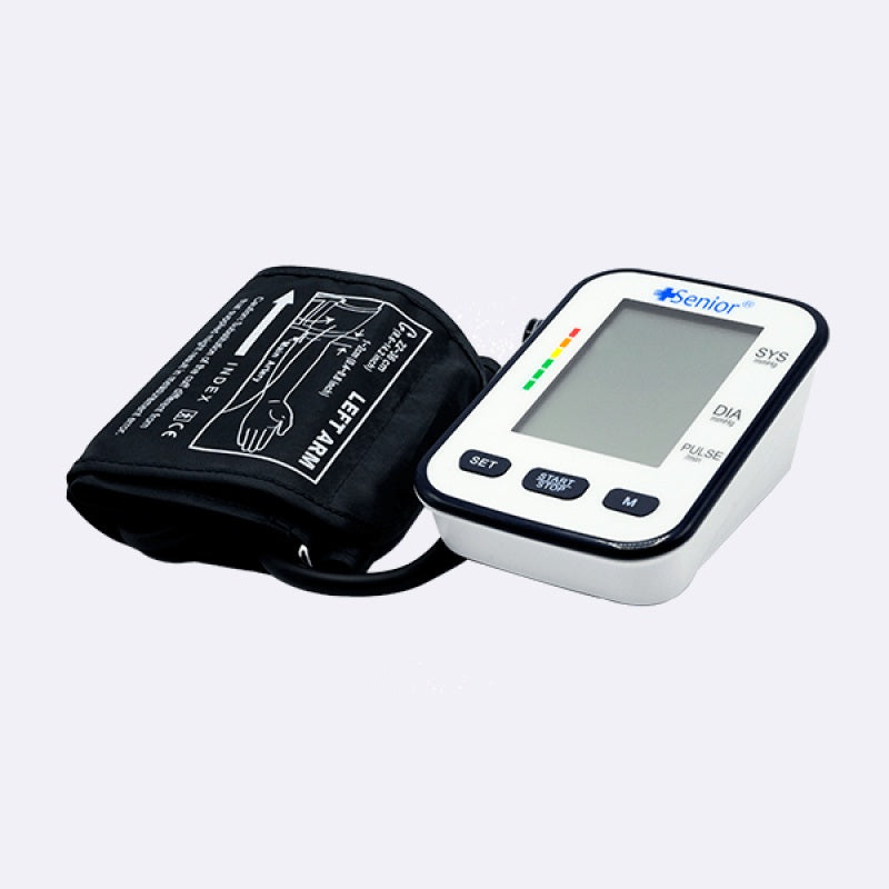 Senior Digital Automatic Wrist Blood Pressure Monitor With High and Low BP Indicator And Pulse Measurement