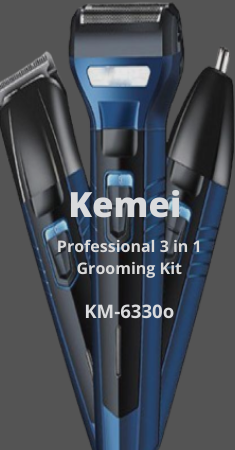 Kemei Professional 3 in 1 Gromming Kit KM-633o