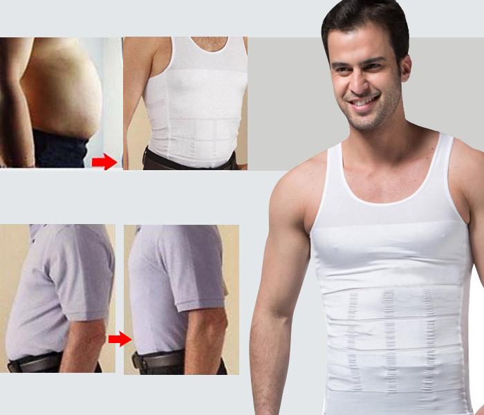 Buy Slim N Lift Body Shaper Slimming T-Shirt Vest for Men