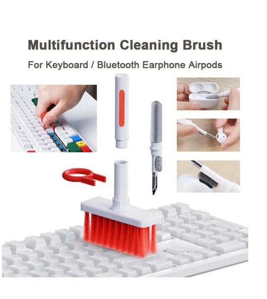 5 IN 1 Keyboard Cleaning Brush Computer Bluetooth Headphones Airpod Pen  Cleaner
